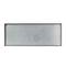 46" Silver Metal Airplane Industrial Wall Décor